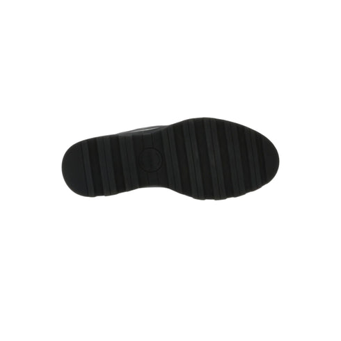 Panchic Stivali Stivaletto Uomo in pelle Nera con lacci Total black - Francavilla Moda
